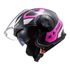 Capacete LS2 OF570 Verso Marker Black Pink 3